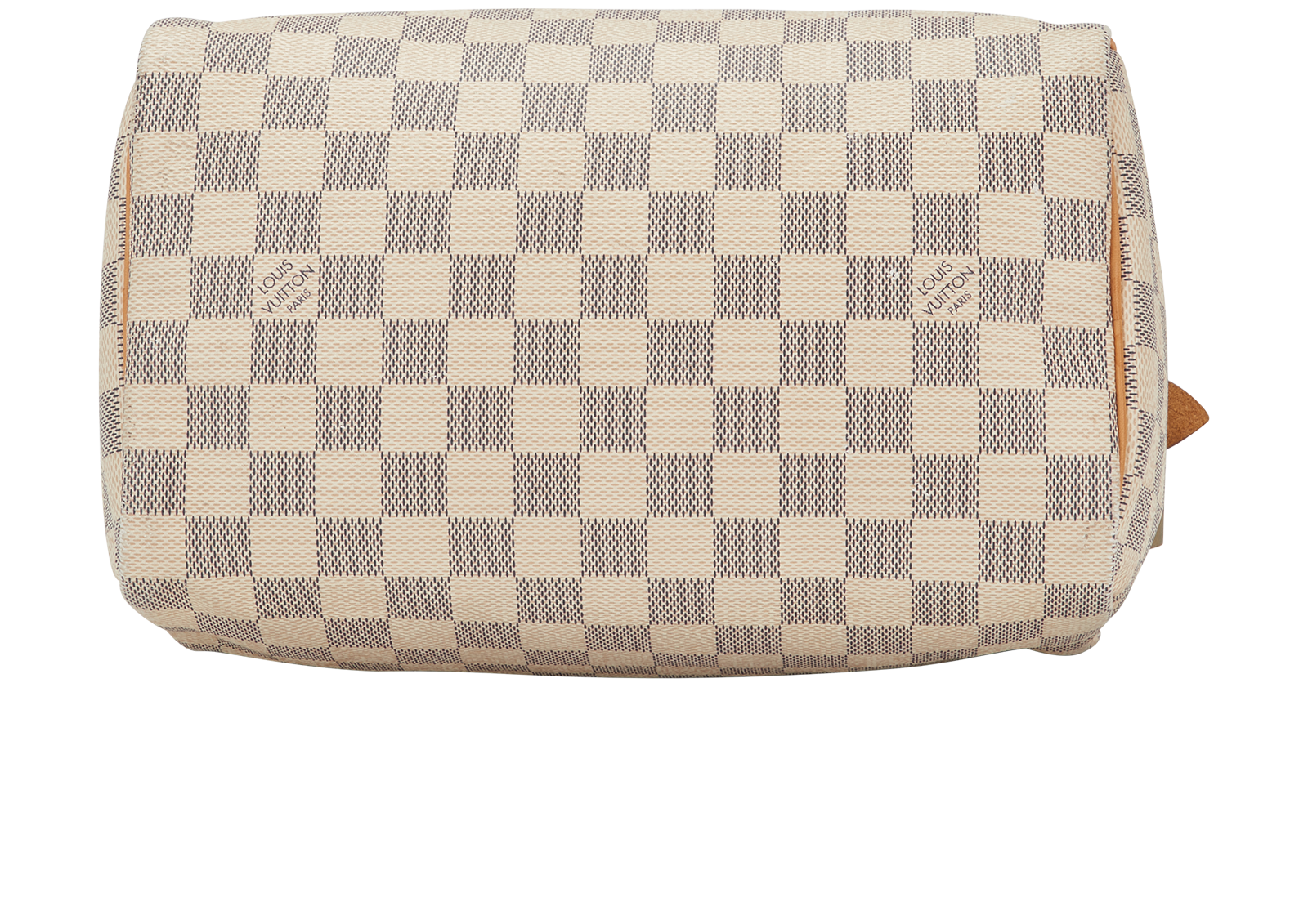 Speedy 25, &pound;695, Handbags, White, Canvas, Top view